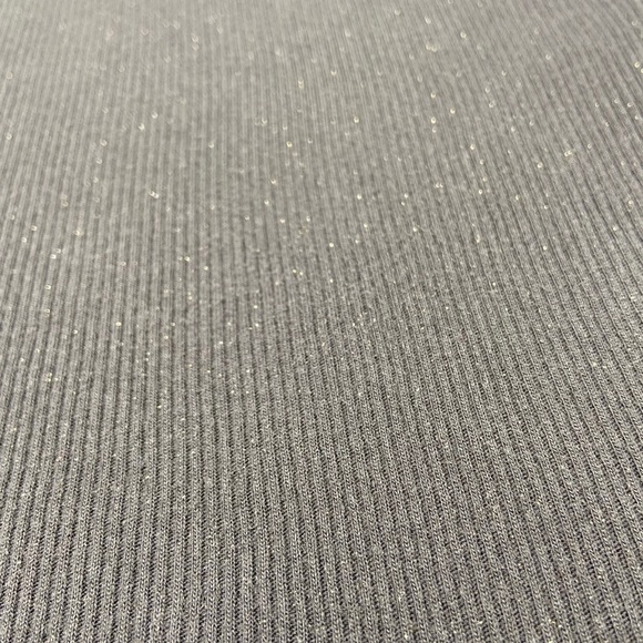 Express | Gray Ribbed Racerback Muscle Tee - Picture 12 of 16